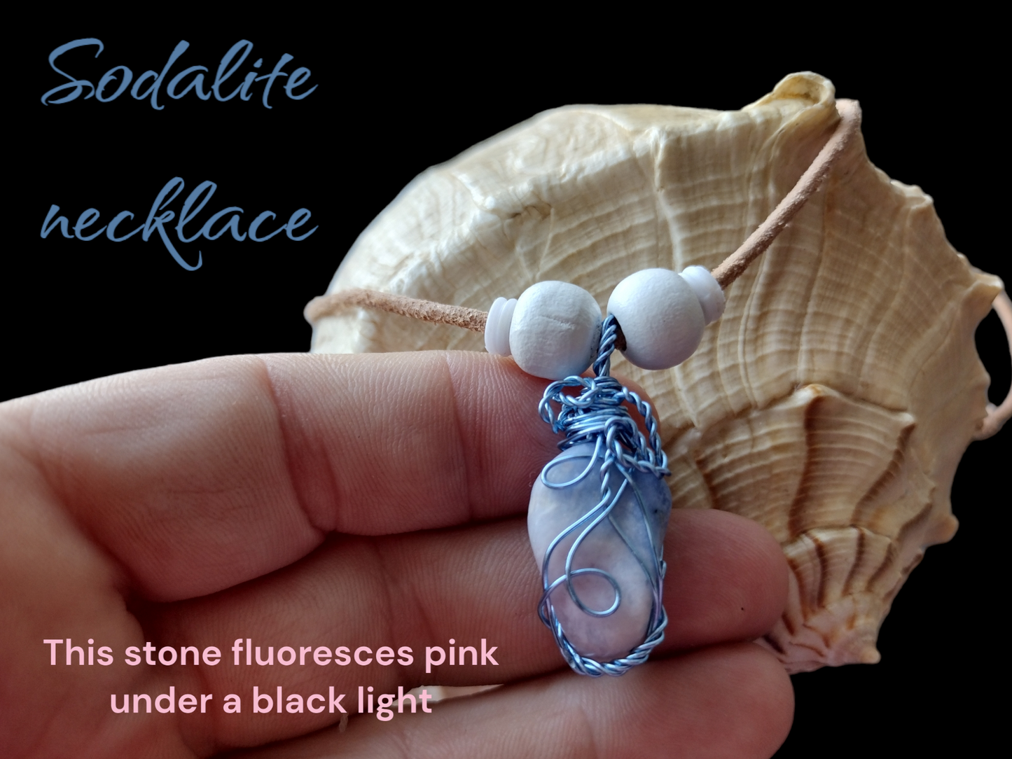 Sodalite necklace